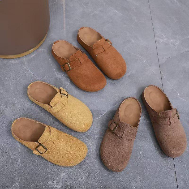 勃肯拖鞋女2026新款夏季外穿一脚蹬懒人包头半拖鞋平底孕妇博肯鞋,女鞋,勃肯鞋/软木鞋,淘宝优惠券,粉丝福利购,淘宝优惠卷