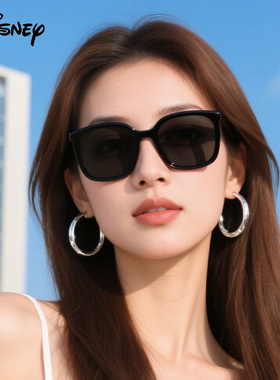 迪士尼墨镜女款2025新款高级感开车专用偏光适合方圆脸防紫外线
