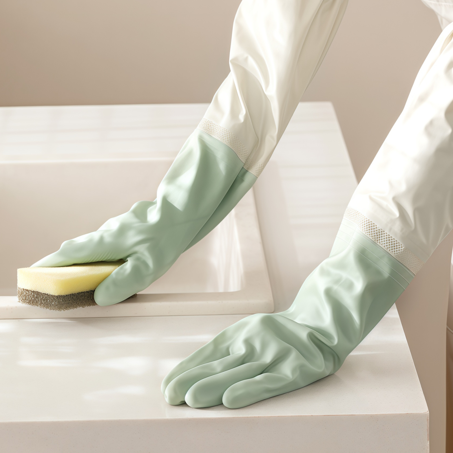 懒易家加厚加绒家务手套