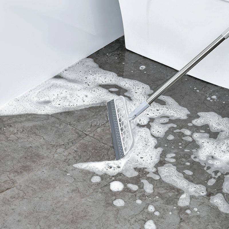 日本魔术扫把卫生间刮水器家用浴室不沾头发扫帚拖把刮窗打扫清洁