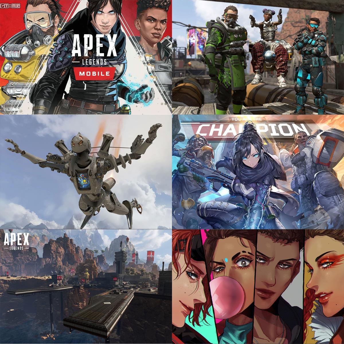 游戏超大猎犬防水壁纸海报周边墙贴罗陀学生卧室恶灵寝室APEX英雄