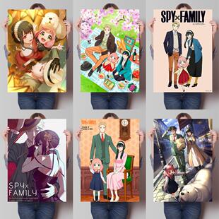 卧室贴画海报宿舍达米安Aniya过家家阿周边墙间谍动漫二次元尼亚