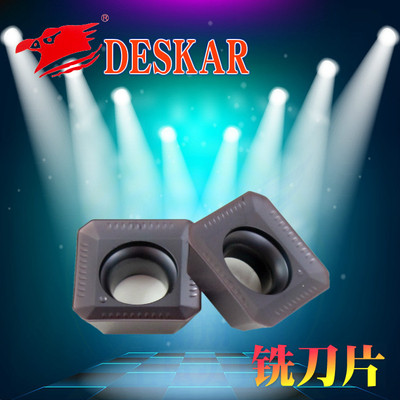 正品DESKAR数控刀片 铣刀片SEKT1204AFTN-XM LF6018通用材料 特价