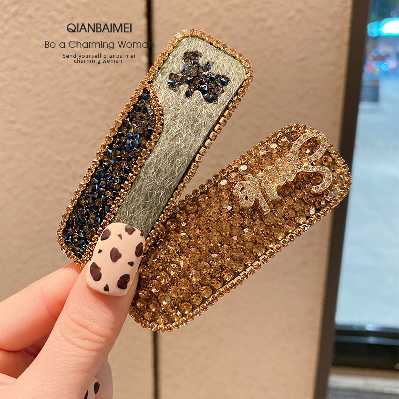 高端发夹女刘海碎发夹子