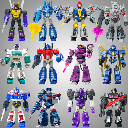 布鲁可积木人变形金刚群星版第一二弹整盒盲盒手办擎天柱玩具儿童