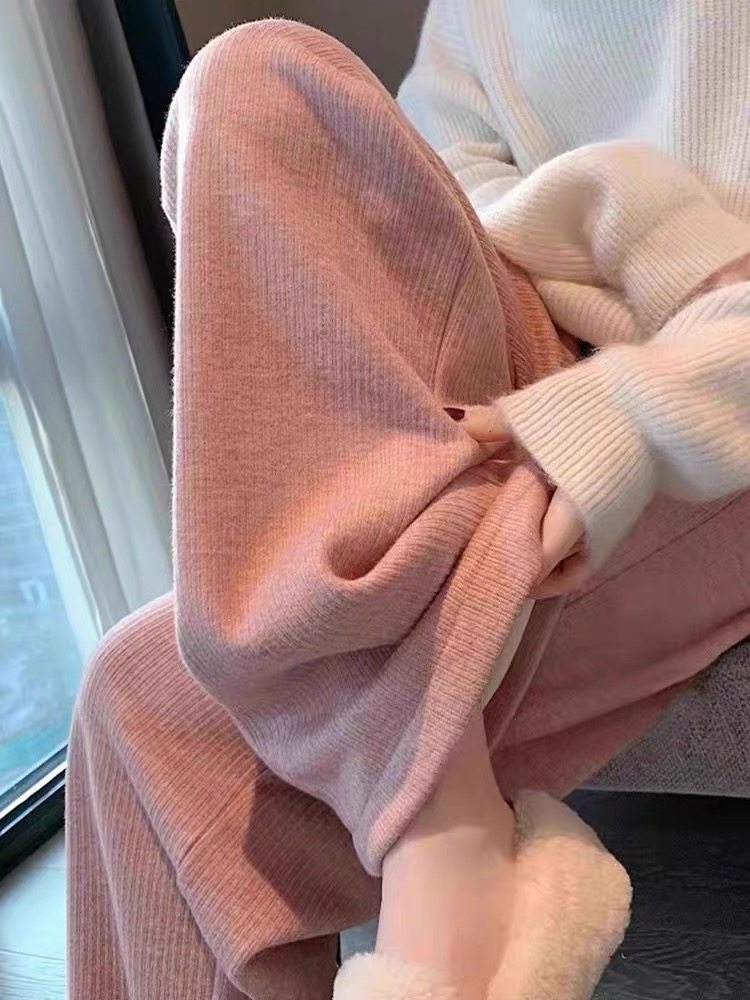 富尔大码定制女装肥妹妹mm加绒阔腿休闲秋冬高腰宽松显瘦百搭长裤,女装/女士精品,大码裤装,淘宝优惠券,粉丝福利购,淘宝优惠卷