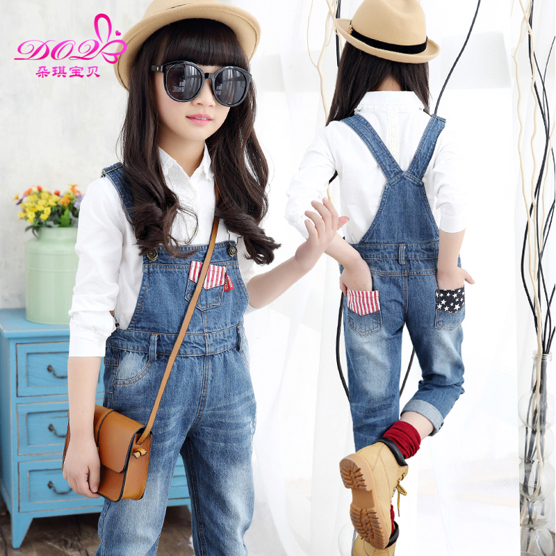 Pantalon fille en toile - Ref 2061520 Image 3