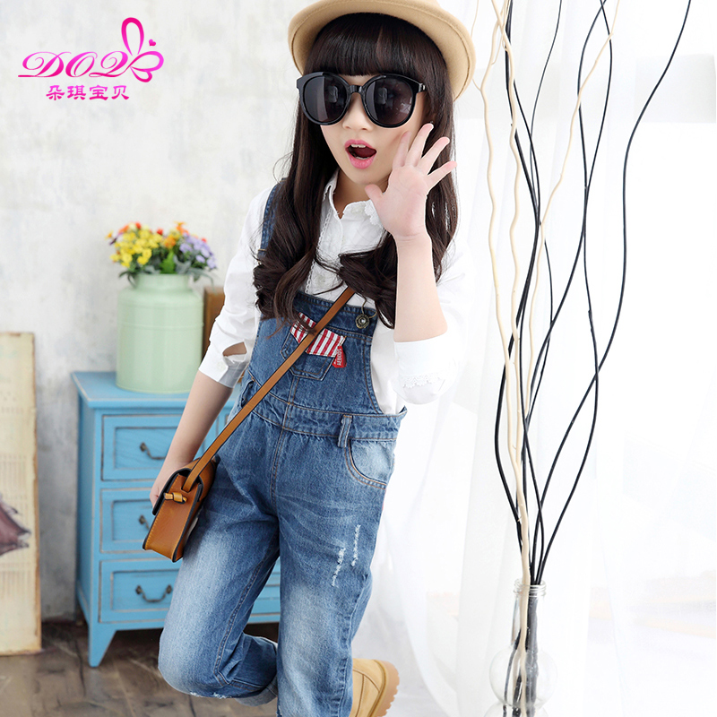 Pantalon fille en toile - Ref 2061520 Image 5