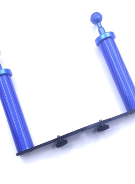 bubblescuba适用于奥林巴斯TG4/5/6/7潜水摄影支架碳纤浮力手柄