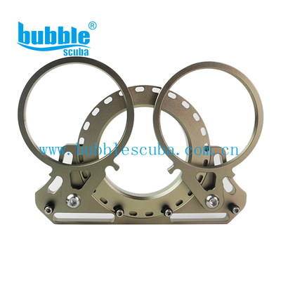 bubblescuba转接环测试推荐双环