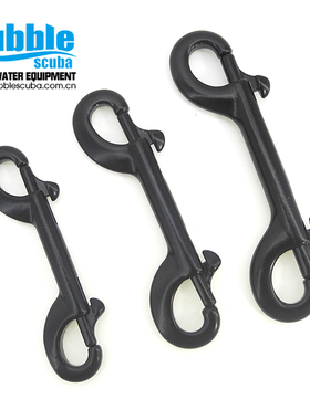 bubblescuba 技术潜水316不锈钢双头扣 快卸扣 登山扣 快挂扣