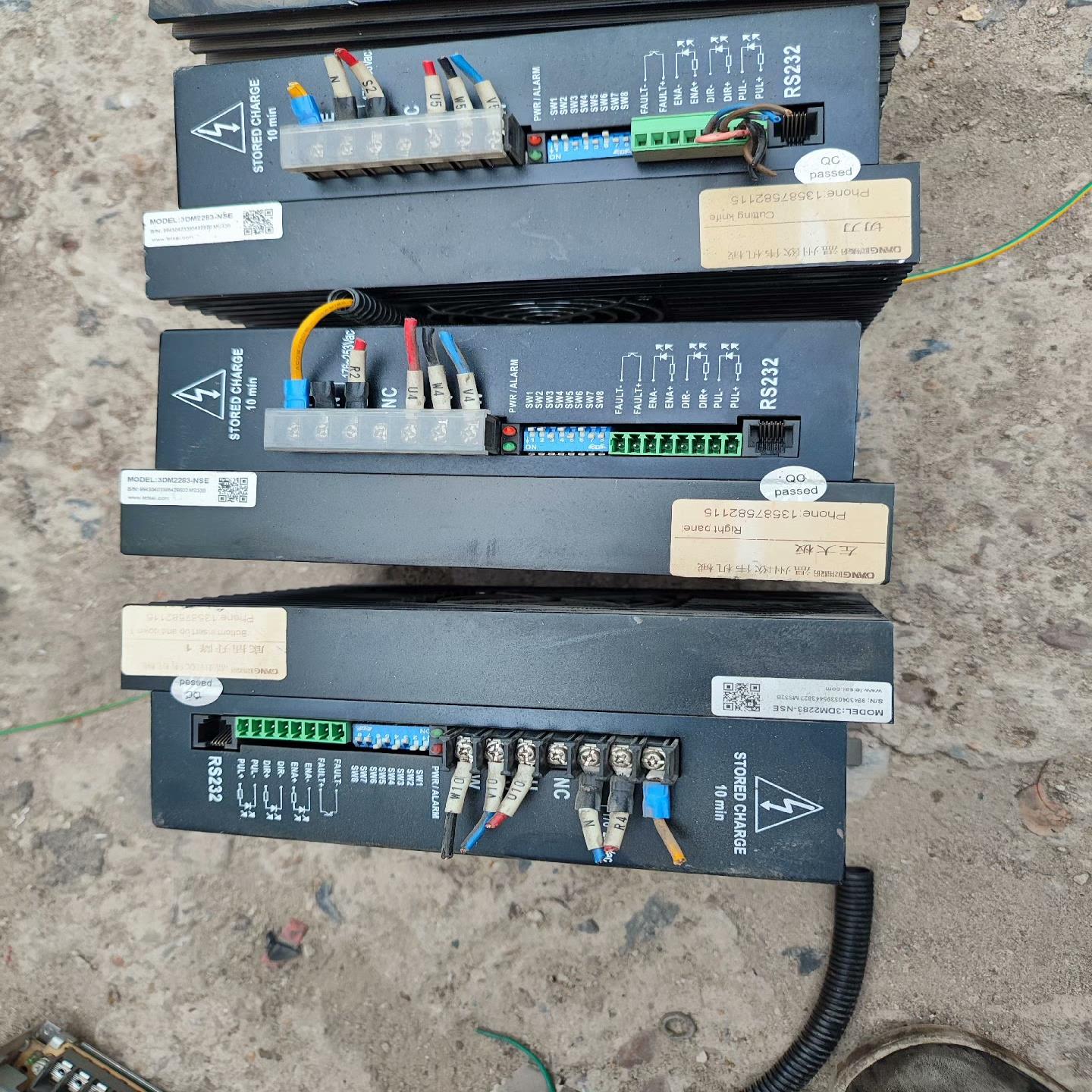 雷塞步进3DM2283-NSE，二手拆机，实物拍摄，成色如图