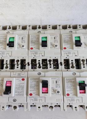 三菱漏电开关：NV125-CVF、100A。实物拍摄，成色如