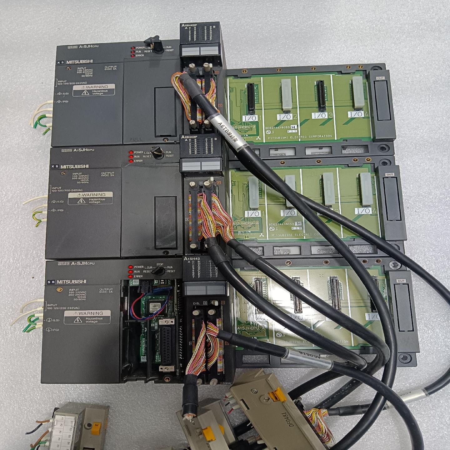 三菱PLCA1SJHcpu模块A1SH42二手拆机功能包好，