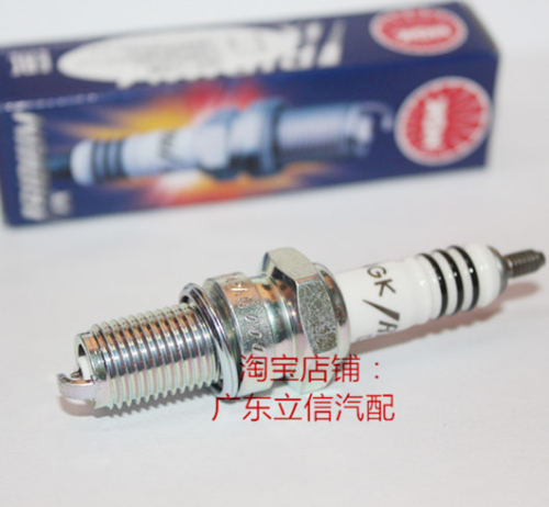 嘉陵新街火HJ150 HJ200 HJ175街火200 187 150进口NGK铱金火花塞