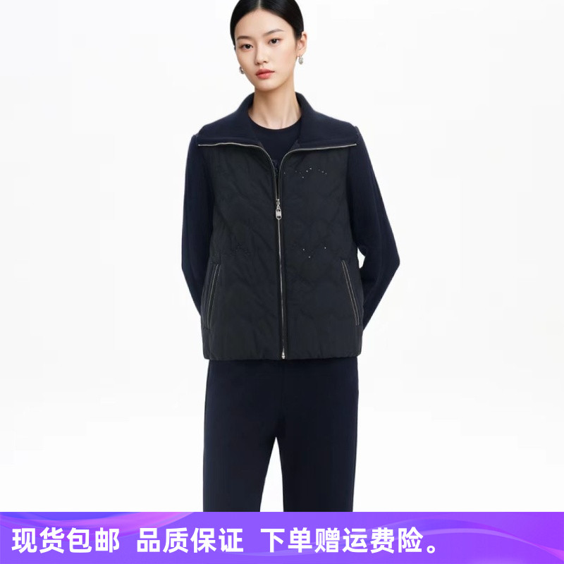 娜家商场同款2025年秋冬季新款时尚简约休闲棉衣外套NQ00238M8
