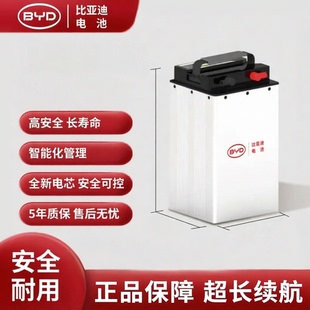 比亚迪磷酸铁锂电池64V76V适配两轮电动车电池60V72v上门安装