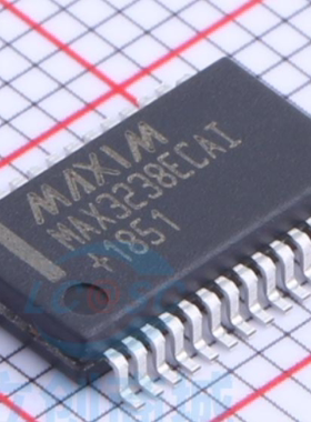 可直拍 MAX3238ECAI MAX3238EC MAX3238 SSOP28 芯片 IC 全新进口