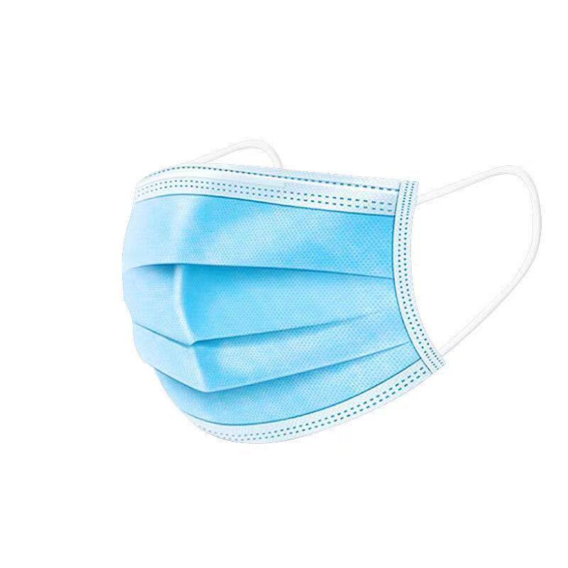 盒装一次性口罩整箱批发三层防护含熔喷防飞沫防病菌防勒耳