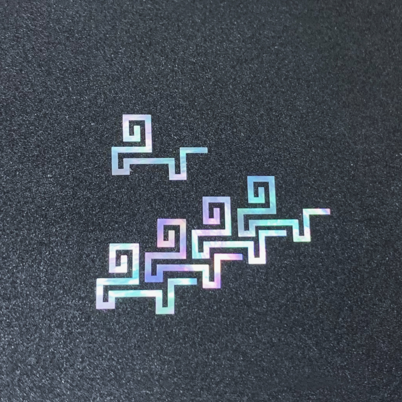 马纹螺钿片马LOGO大漆螺钿漆器漆画漆艺传统纹样螺钿镶嵌材料