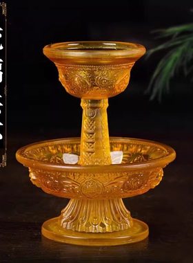 琉璃护法杯尼泊尔修行杯西藏密宗