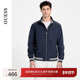 GUESS男士 罗纹束口立领运动休闲外套 M5GL28WH762