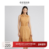 GUESS女士气质无袖 纯欲休闲收腰千禧初恋连衣裙 W2YK85WET90