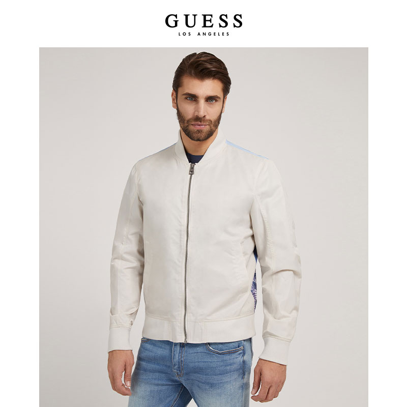 GUESS新款男士时尚潮流棒球服