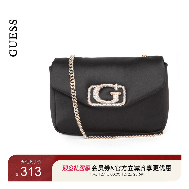 GUESS女士时尚百搭都市出行通勤单肩信封包-EG967078