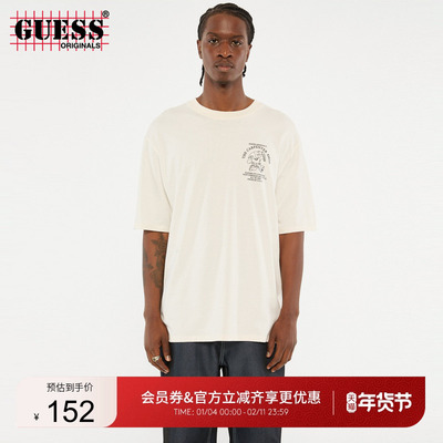GUESSOriginals休闲短袖T恤