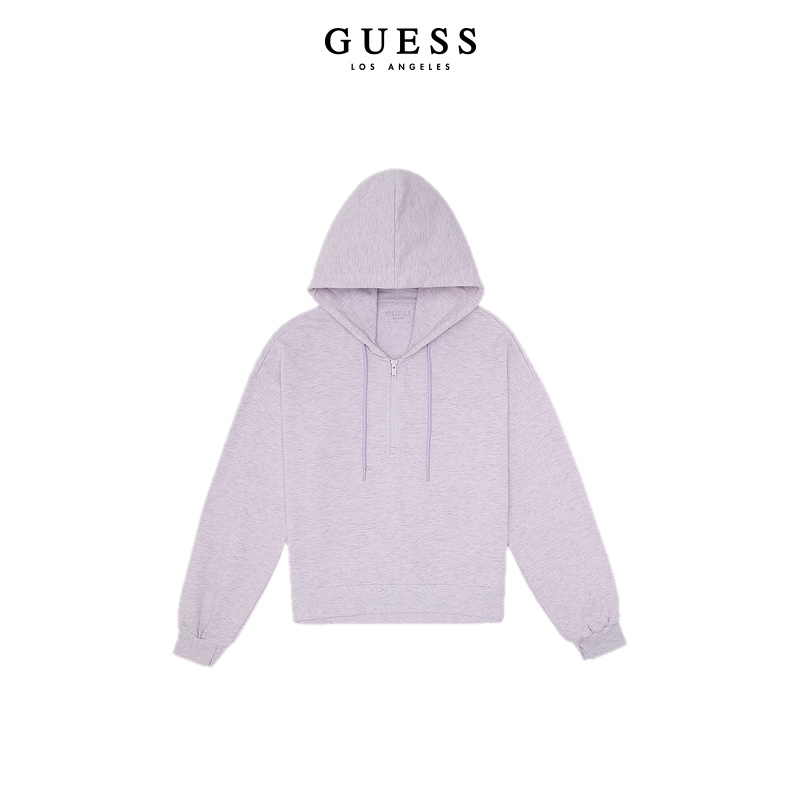 GUESS新夏女士百搭休闲连帽卫衣