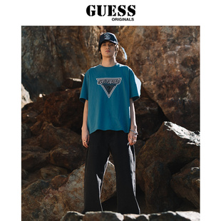 88rising胶囊系列男短袖 GUESS M3PI81K2Q40 Originals T恤