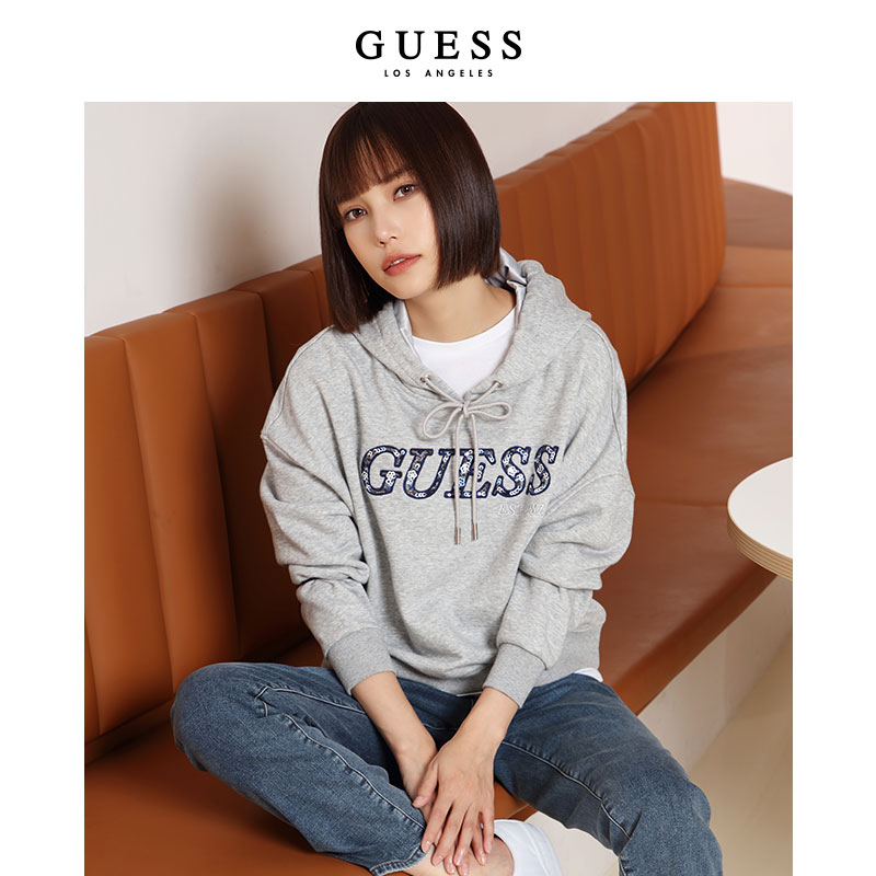 女士连帽卫衣GUESS美式