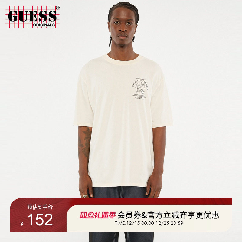 GUESSOriginals休闲短袖T恤