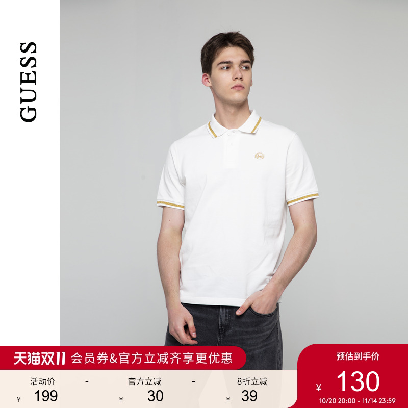 GUESSPOLO领短袖T恤衫