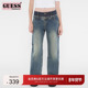 韩系水洗直筒牛仔裤 GUESSOriginals 女士潮流时尚