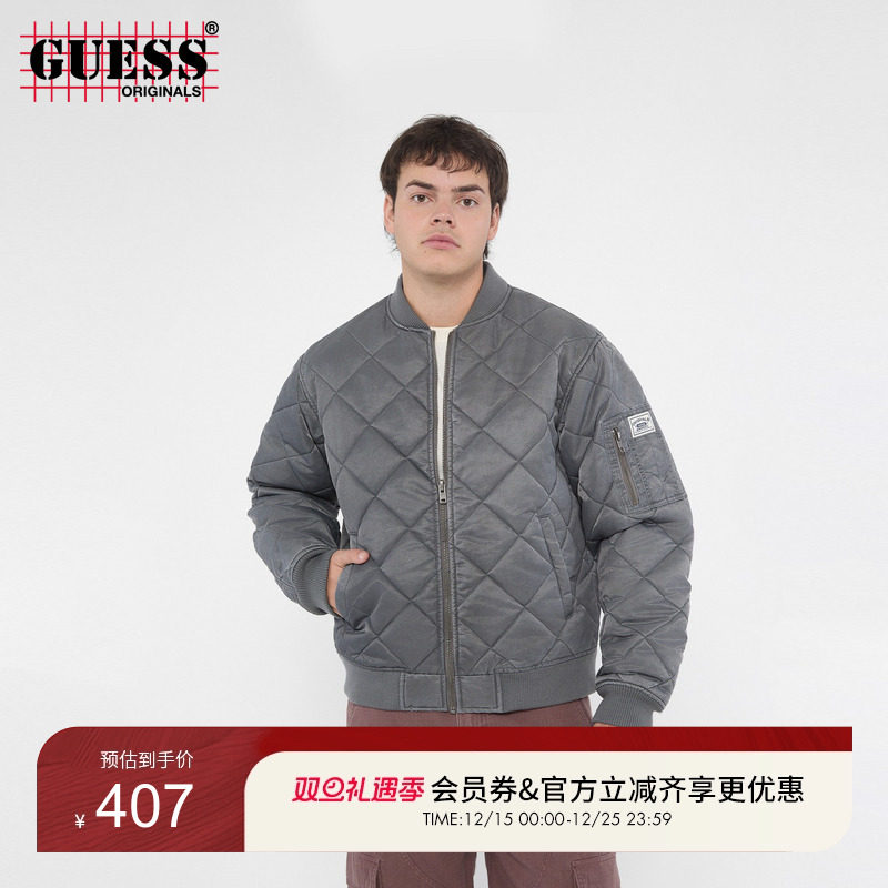 GUESS时尚通勤多口袋夹克