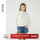 GUESS女士纯色简约日常休闲高领外套 W5PP93K2Q40