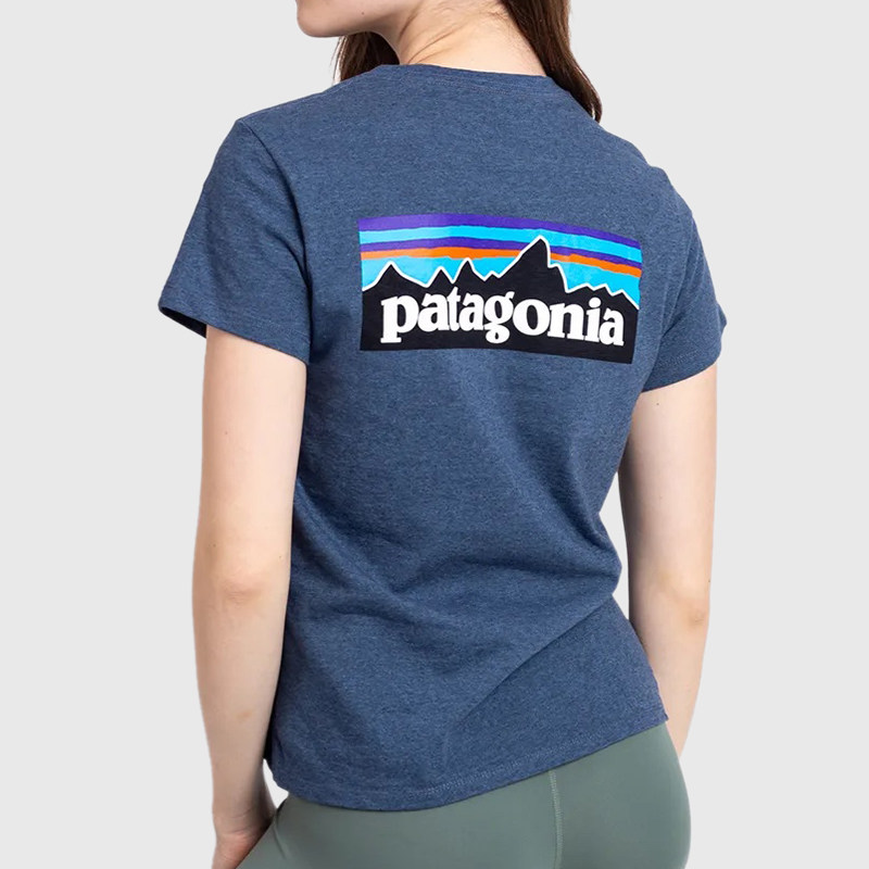 Patagonia P-6 Logo Responsibili巴塔女子户外环保混纺T恤37567,户外/登山/野营/旅行用品,户外休闲衣,淘宝优惠券,粉丝福利购,淘宝优惠卷