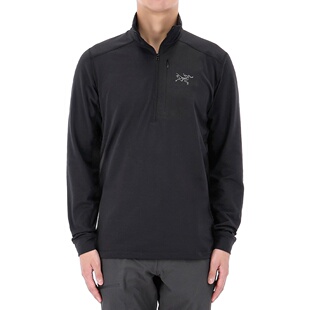 Neck现货男款 始祖鸟ArcTeryx Zip 户外抓绒保暖内衣9425 Rho
