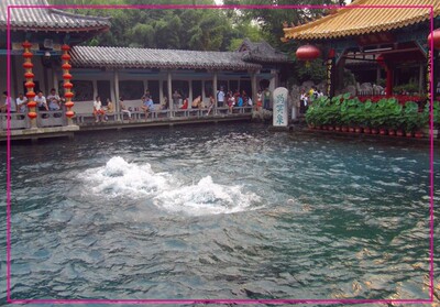 卡通仲天磁铁山东济南趵突泉旅游纪念品磁性贴5210个性创意