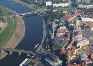 家居饰品德累斯顿易北河旅游纪念品磁贴冰箱贴5249送朋友同事创意
