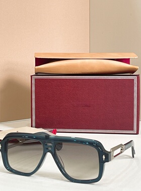 jmm FUGUE复古粗双横梁大框飞行员男女款墨镜板材防晒太阳眼镜