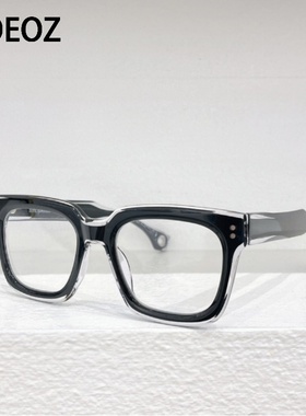 总宽150mm bk设计SPENCE复古板材超大脸框方形眼镜近视镜框男女款