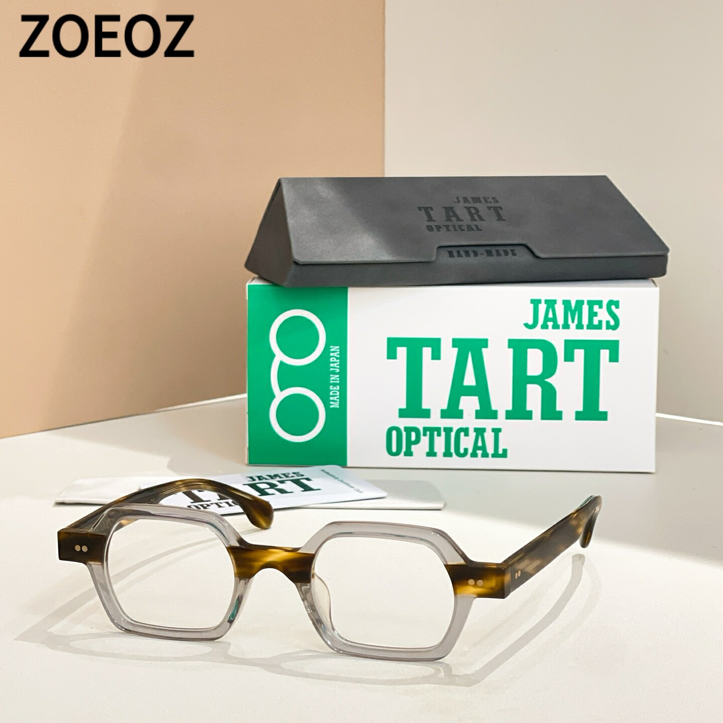 JAMES TART 239磨砂框方形眼镜近视镜框男女款镜架可配有度数镜片