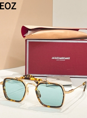 jmm  KILPATRICK 方形金属双横梁个性款墨镜防晒太阳眼镜男女潮款