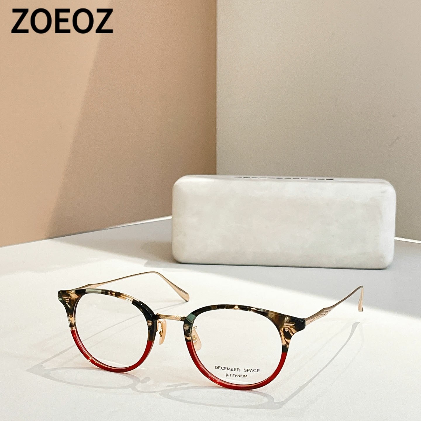 DS设计师款TH8060板材金属圆形近视眼镜平光学近视镜框男女潮款