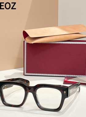 jmm  ENZOI 10周年大框方形板材光学眼镜框男女醋酸纤维近视镜架