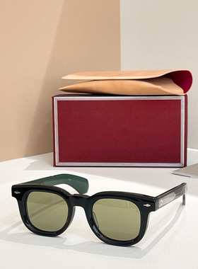 jmm JAX 复古粗框方圆形男女潮款墨镜板材防晒太阳眼镜