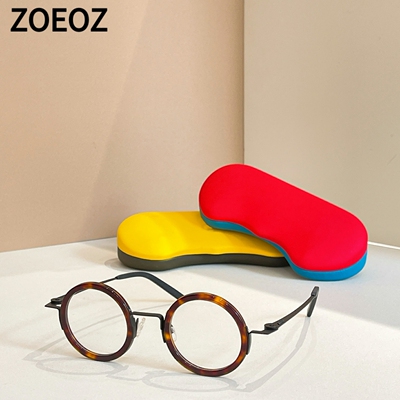 中小脸型眼镜框THEO Btoemp复古小圆形眼镜近视眼镜框男女款镜架